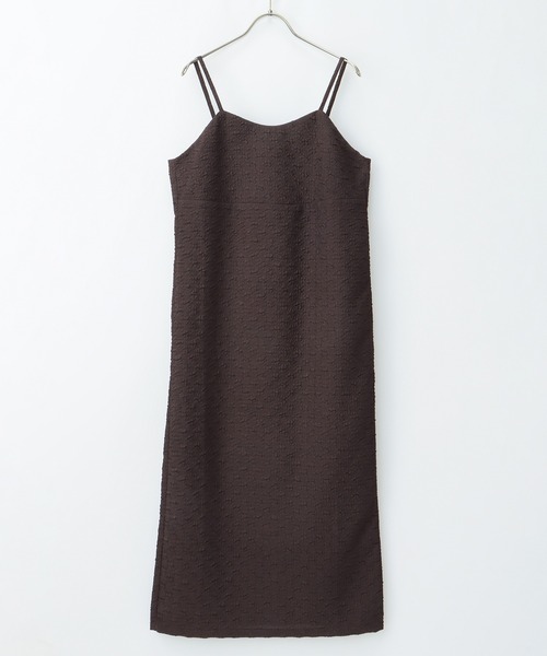 Honeys（ハニーズ）の「キャミワンピース（ワンピース・レディース・ブラウン/アイボリー/ブラック・M/S/LL/L）」の14枚目の写真