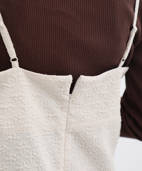 Honeys（ハニーズ）の「キャミワンピース（ワンピース・レディース・ブラウン/アイボリー/ブラック・M/S/LL/L）」の22枚目の写真