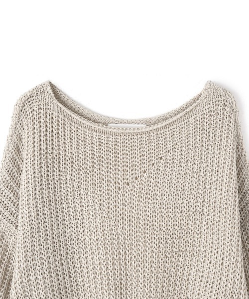 marjour(マージュール)の「ROUGHLY KNIT PULLOVER(ニット/セーター・レディース・ミント/ベージュ・M)」の19枚目の写真