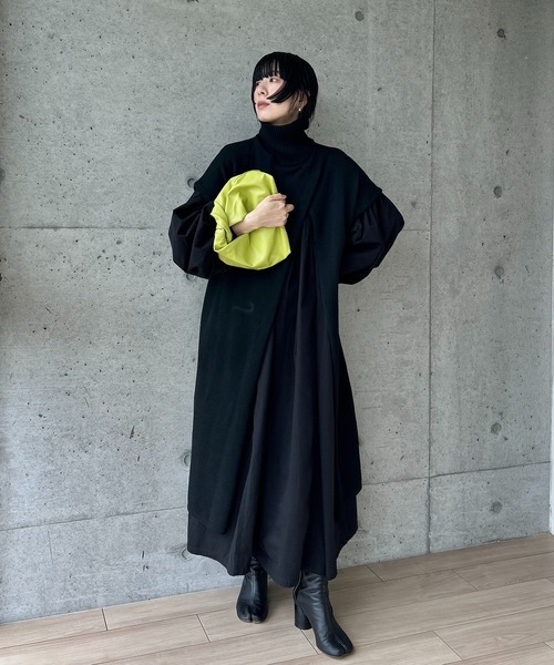 y/m by RIKA(イムバイリカ)の「ツイストハンドルBAG(ショルダーバッグ・レディース・グリーン/ブラック・FREE)」の10枚目の写真