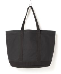 STUDIO SEVEN ブラックトートバッグ STUDIO SEVEN（スタジオ セブン）の「Caution Tote Bag