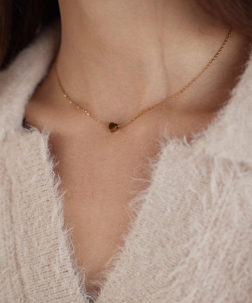 CENE（セネ）の「【CENE】セネ/タイニーハートネックレス（ネックレス・レディース・ゴールド/ピンクゴールド/シルバー・FREE）」の10枚目の写真