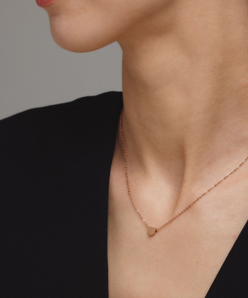 CENE（セネ）の「【CENE】セネ/タイニーハートネックレス（ネックレス・レディース・ゴールド/ピンクゴールド/シルバー・FREE）」の21枚目の写真