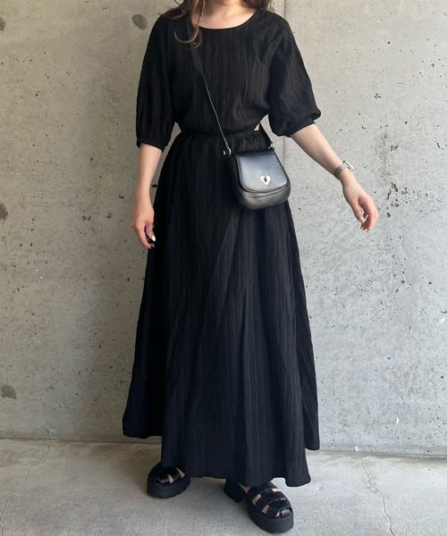 cuorequal（クオレコール）の「2wayレトロハートミニショルダーバッグ（ショルダーバッグ・レディース・ブラック・FREE）」の8枚目の写真