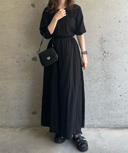 cuorequal（クオレコール）の「2wayレトロハートミニショルダーバッグ（ショルダーバッグ・レディース・ブラック・FREE）」の12枚目の写真