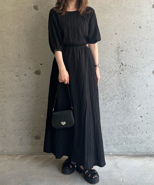 cuorequal（クオレコール）の「2wayレトロハートミニショルダーバッグ（ショルダーバッグ・レディース・ブラック・FREE）」の15枚目の写真