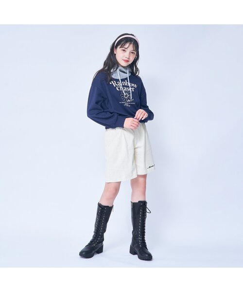 algy(アルジー)の「ロゴ刺繍レースアップロングブーツ(ブーツ・キッズ・ブラック・22/21/23/24)」の9枚目の写真