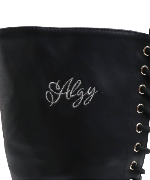 algy(アルジー)の「ロゴ刺繍レースアップロングブーツ(ブーツ・キッズ・ブラック・22/21/23/24)」の18枚目の写真