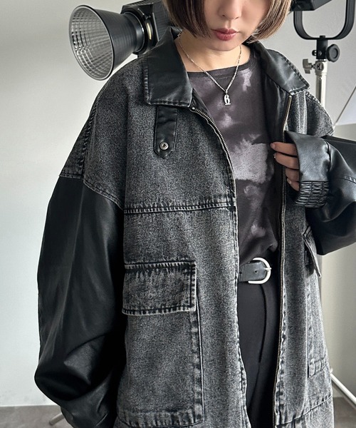 apres jour mignon(アプレジュールミニョン)の「アソートポケットブルゾン【ZOZOTOWN限定アイテム】(ブルゾン・レディース・ブラック/ダークブラウン/ブラック系その他/ブラック系その他2/ダークブラウン系/ブラウン系その他/グレー系その他・フリー/X-LARGE)」の9枚目の写真