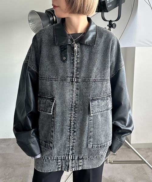 apres jour mignon(アプレジュールミニョン)の「アソートポケットブルゾン【ZOZOTOWN限定アイテム】(ブルゾン・レディース・ブラック/ダークブラウン/ブラック系その他/ブラック系その他2/ダークブラウン系/ブラウン系その他/グレー系その他・フリー/X-LARGE)」の15枚目の写真