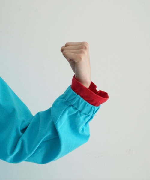 NEONSIGN（ネオンサイン）の「NEONSIGN LAYERED SLEEVE L/S T-SHIRT（Tシャツ/カットソー・メンズ・グレー/ブルー・46/44）」の11枚目の写真