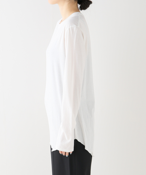 AP STUDIO（エーピーストゥディオ）の「round tail T-sh（Tシャツ/カットソー・レディース・ホワイト・FREE）」の15枚目の写真