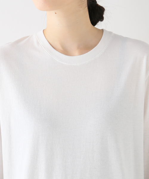 AP STUDIO（エーピーストゥディオ）の「round tail T-sh（Tシャツ/カットソー・レディース・ホワイト・FREE）」の17枚目の写真