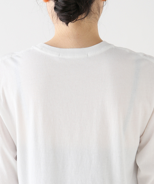 AP STUDIO（エーピーストゥディオ）の「round tail T-sh（Tシャツ/カットソー・レディース・ホワイト・FREE）」の18枚目の写真