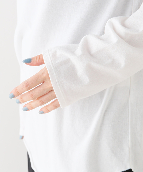 AP STUDIO（エーピーストゥディオ）の「round tail T-sh（Tシャツ/カットソー・レディース・ホワイト・FREE）」の20枚目の写真