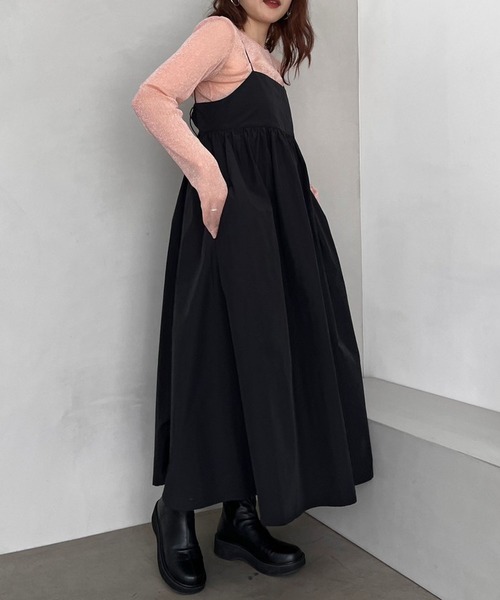 LOWRYS FARM（ローリーズファーム）の「シアーラメプルオーバーロングスリーブ　980866（Tシャツ/カットソー・レディース・ピンク/パープル/ブルー・FREE）」の6枚目の写真