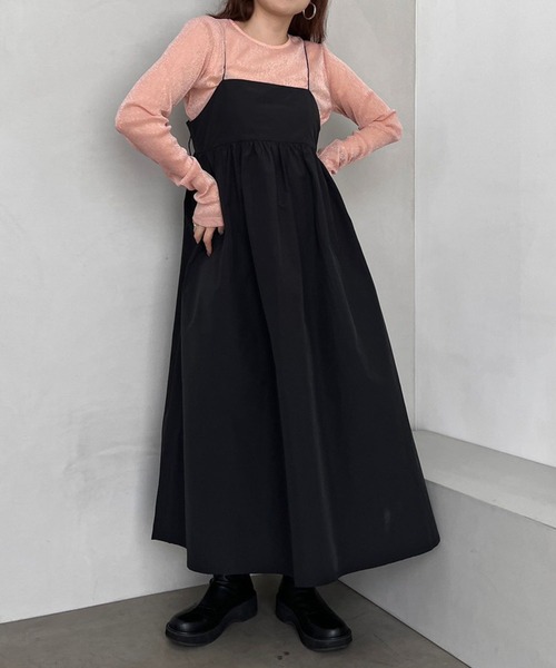 LOWRYS FARM（ローリーズファーム）の「シアーラメプルオーバーロングスリーブ　980866（Tシャツ/カットソー・レディース・ピンク/パープル/ブルー・FREE）」の17枚目の写真