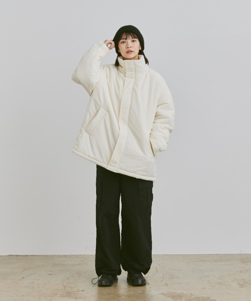 flaner（フラネ）の「Rib knit cap / リブニットキャップ（ニットキャップ/ビーニー・レディース・ブラック・FREE）」の11枚目の写真