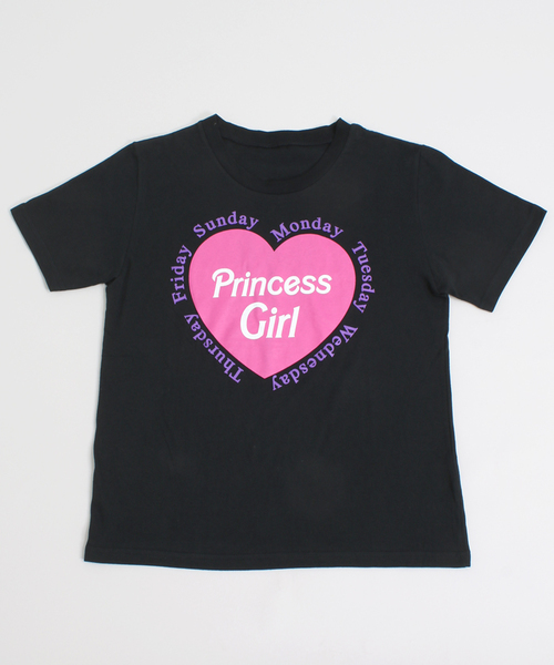 WC(ダブル シー)の「WC/ハートプリントTシャツ(Tシャツ/カットソー・レディース・ホワイト/ブラック・FREE)」の6枚目の写真