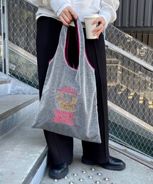 fredy emue | 喫茶刺しゅうラメトートバッグ(ショルダーバッグ)