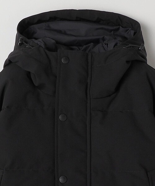 DANTON(ダントン)の「DANTON: フード ショート ダウン ジャケット(ダウンジャケット/コート・レディース・ブラック/ベージュ・ONE SIZE)」の14枚目の写真