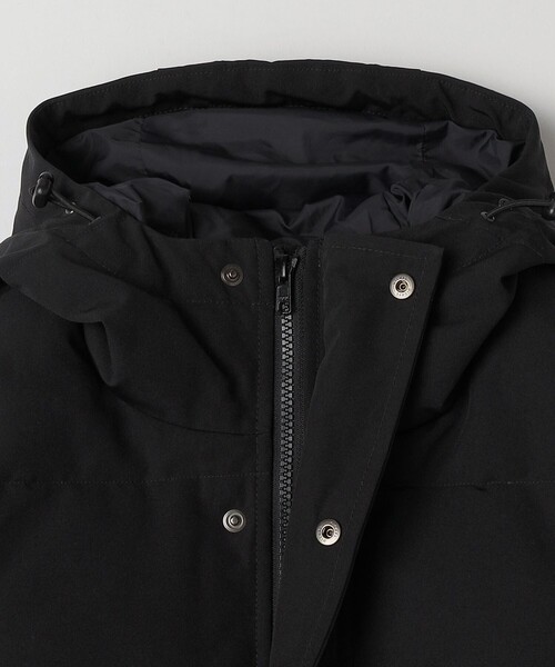 DANTON(ダントン)の「DANTON: フード ショート ダウン ジャケット(ダウンジャケット/コート・レディース・ブラック/ベージュ・ONE SIZE)」の15枚目の写真