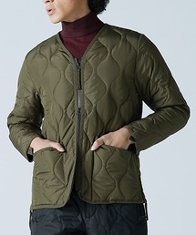 TAION | TAION MILITARY W-ZIP V NECK DOWN JACKET TAION-101ZML-1(ダウンジャケット/コート)