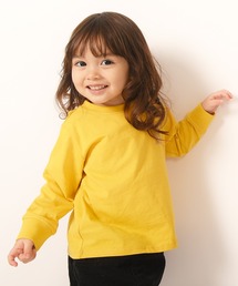 LEAD（リード）の「OCS認証 オーガニックコットン100% ロゴ【イニシャル R】長袖Tシャツ（Tシャツ/カットソー）」