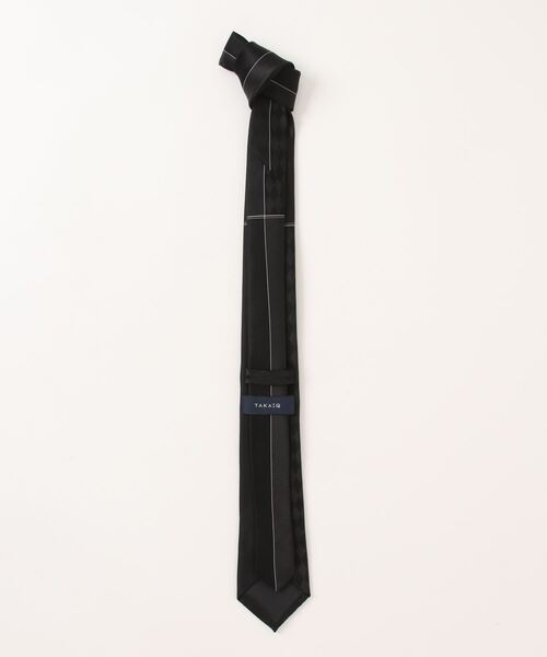 タカキュー シルク混 パネル柄 ナロータイ 7.0cm幅（ネクタイ）｜TAKA-Q（タカキュー）