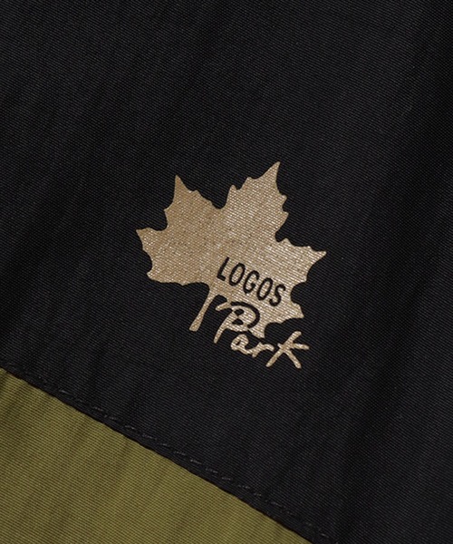 LOGOS park(ロゴスパーク)の「【LOGOS Park/ロゴスパーク】裏メッシュ タスラン フルジップ ナイロンフーディージャケット(ナイロンジャケット・メンズ・ベージュ/ブラック×カーキ/ライトカーキ/ネイビー/グリーン系・L/LL/M)」の18枚目の写真