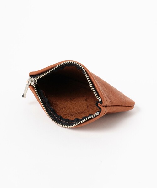B:MING by BEAMS（ビーミングバイビームス）の「Moonshine Leather Company / Zip Pouch（ポーチ・メンズ・ブラック/ブラウン・ONE SIZE）」の8枚目の写真