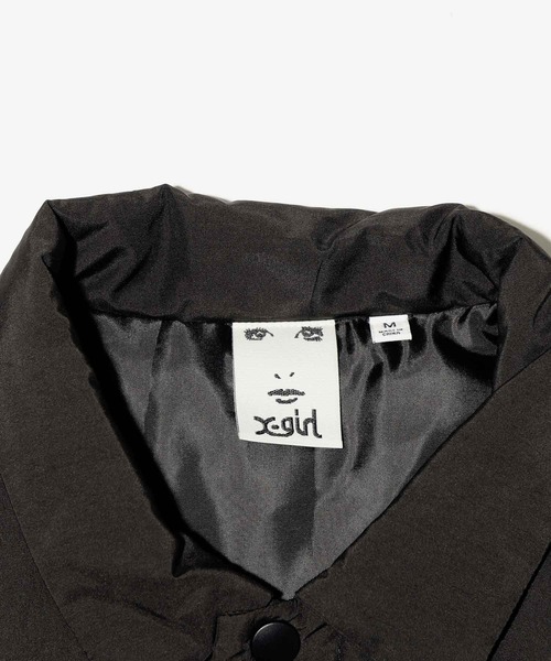 X-girl（エックスガール）の「PADDED COACH JACKET（その他アウター