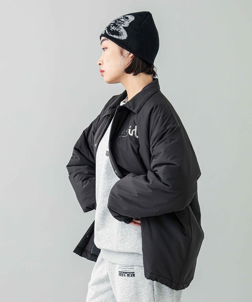 X-girl（エックスガール）の「PADDED COACH JACKET（その他アウター