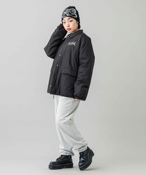 X-girl（エックスガール）の「PADDED COACH JACKET（その他アウター
