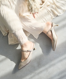 LE TALON | 4.5cmストラップミュール(パンプス)