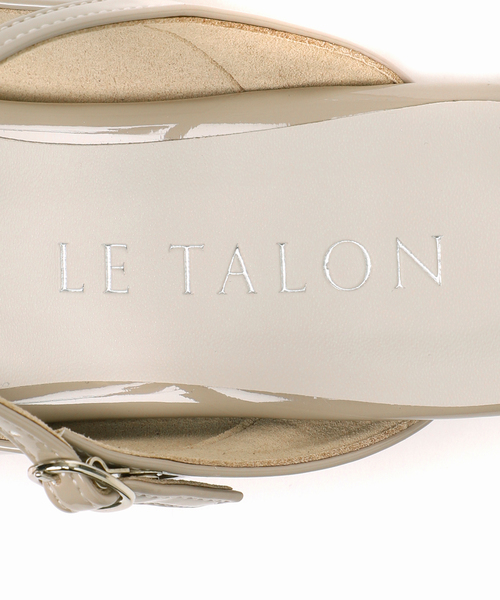 LE TALON(ルタロン)の「4.5cmストラップミュール(パンプス・レディース・グレー・X-SMALL/LARGE/MEDIUM/SMALL/X-LARGE)」の9枚目の写真