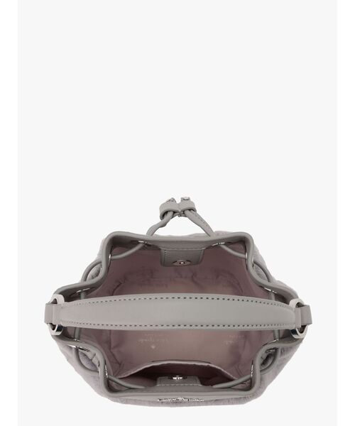 kate spade new york(ケイトスペード ニューヨーク)の「フランシー バケット バッグ(ハンドバッグ・レディース・グレー・ONESIZE)」の4枚目の写真