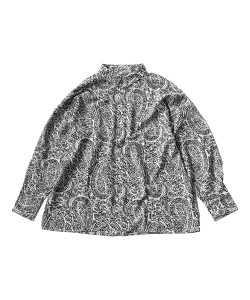 antiqua(アンティカ)の「ペイズリー柄シャツ(シャツ/ブラウス・レディース・オフホワイト/ブラック・FREE)」の19枚目の写真