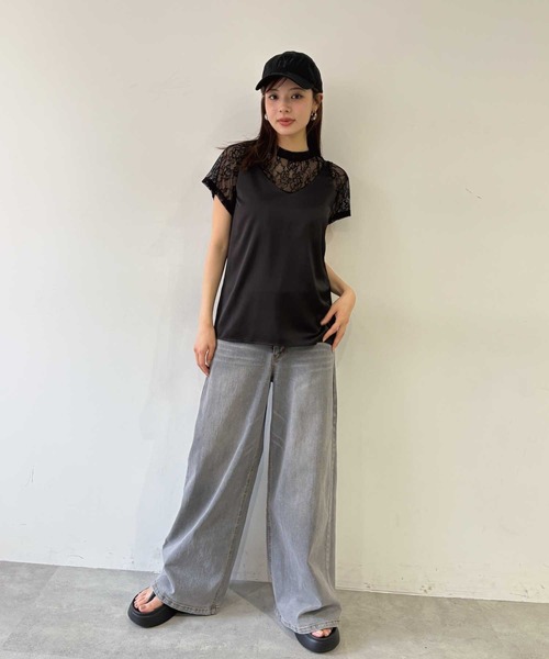 グレース　レイヤードデニムパンツ レイヤードデニムパンツ / GRACE CONTINENTAL | GRACE