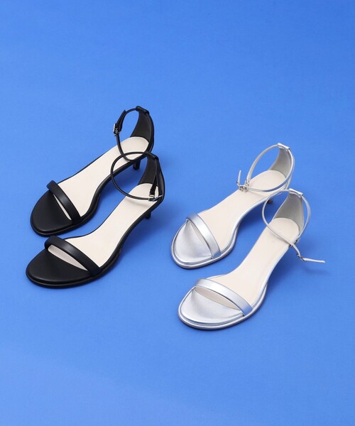 NOLLEY’S(ノーリーズ)の「ストラップサンダル(サンダル・レディース・ブラック/シルバー・22.5/23/23.5/24/24.5)」の4枚目の写真