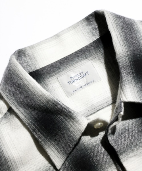 NUMBER (N)INE（ナンバーナイン）の「NUMBER (N)INE×TOWN CRAFT /ナンバーナイン×タウンクラフト  SHAGGY OMBRE OPEN COLLAR SHIRTシャギーオンブレオープンシャツ（シャツ/ブラウス・メンズ・レッド/ホワイト/マスタード/ブラック・LARGE/MEDIUM）」の17枚目の写真