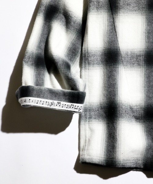 NUMBER (N)INE（ナンバーナイン）の「NUMBER (N)INE×TOWN CRAFT /ナンバーナイン×タウンクラフト  SHAGGY OMBRE OPEN COLLAR SHIRTシャギーオンブレオープンシャツ（シャツ/ブラウス・メンズ・レッド/ホワイト/マスタード/ブラック・LARGE/MEDIUM）」の20枚目の写真