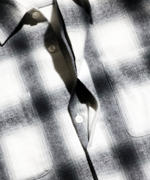 NUMBER (N)INE（ナンバーナイン）の「NUMBER (N)INE×TOWN CRAFT /ナンバーナイン×タウンクラフト  SHAGGY OMBRE OPEN COLLAR SHIRTシャギーオンブレオープンシャツ（シャツ/ブラウス・メンズ・レッド/ホワイト/マスタード/ブラック・LARGE/MEDIUM）」の22枚目の写真