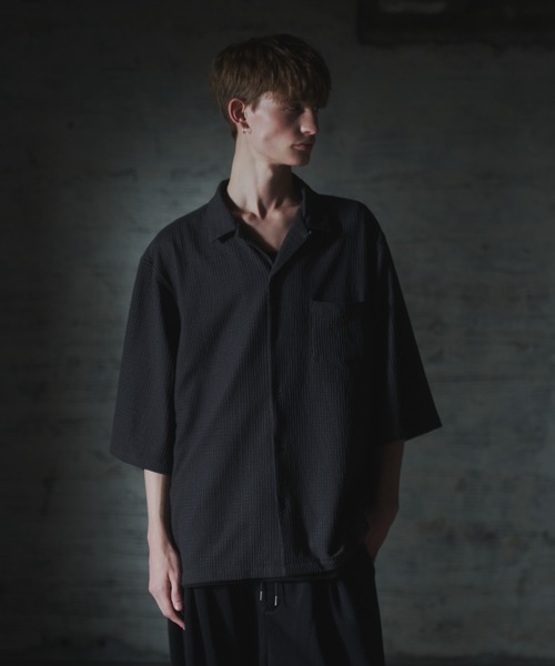 DOOPZ（ドープス）の「Jacquard sheer shirt - ジャカードシアー