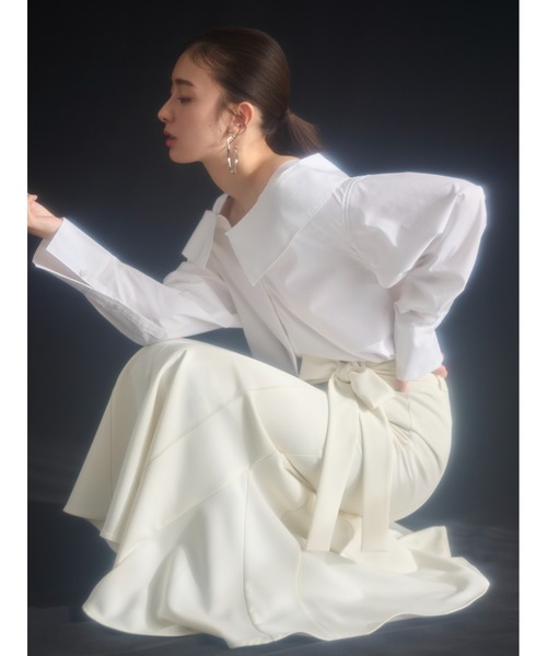 FRAY I.D（フレイアイディー）の「アンジュレーションフープピアス（ピアス（両耳用）・レディース・ゴールド/シルバー・FREE）」の12枚目の写真