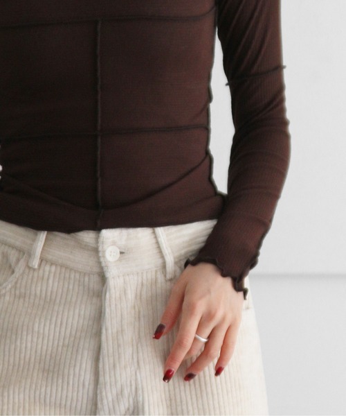 BASERANGE（ベースレンジ）の「BASERANGE CINDER LONGSLEEVE（Tシャツ