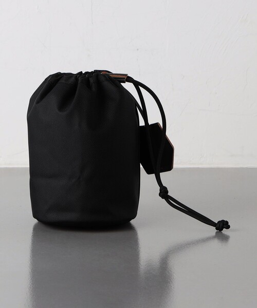 hALON(雑貨)（アーロン）の「＜hALON＞ COMPACT PURSE/コンパクト パース バッグ（ショルダーバッグ・メンズ・ブラック・FREE）」の11枚目の写真