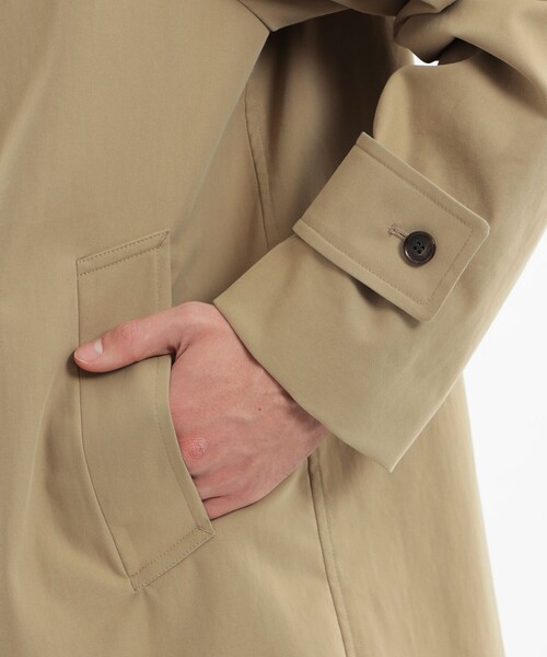 【セール】WELBURY（ウェルベリー） ピーチスキンスパンツイル（ステンカラーコート）｜MACKINTOSH PHILOSOPHY（マッキントッシュ フィロソフィー）