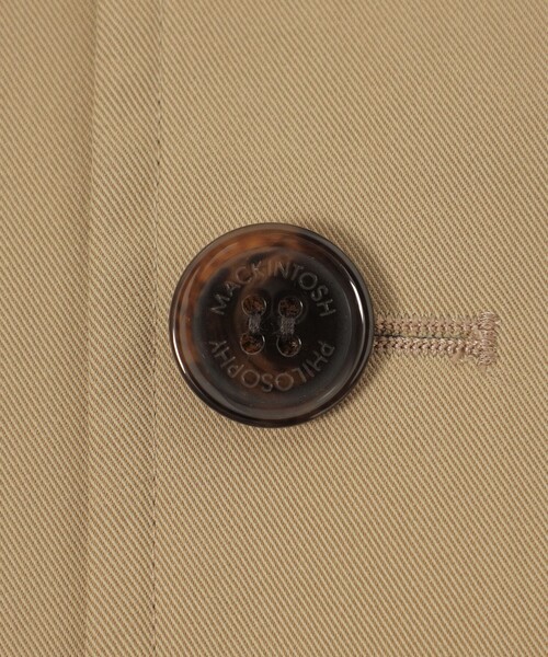 【セール】WELBURY（ウェルベリー） ピーチスキンスパンツイル（ステンカラーコート）｜MACKINTOSH PHILOSOPHY（マッキントッシュ フィロソフィー）