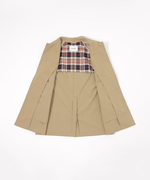 【セール】WELBURY（ウェルベリー） ピーチスキンスパンツイル（ステンカラーコート）｜MACKINTOSH PHILOSOPHY（マッキントッシュ フィロソフィー）